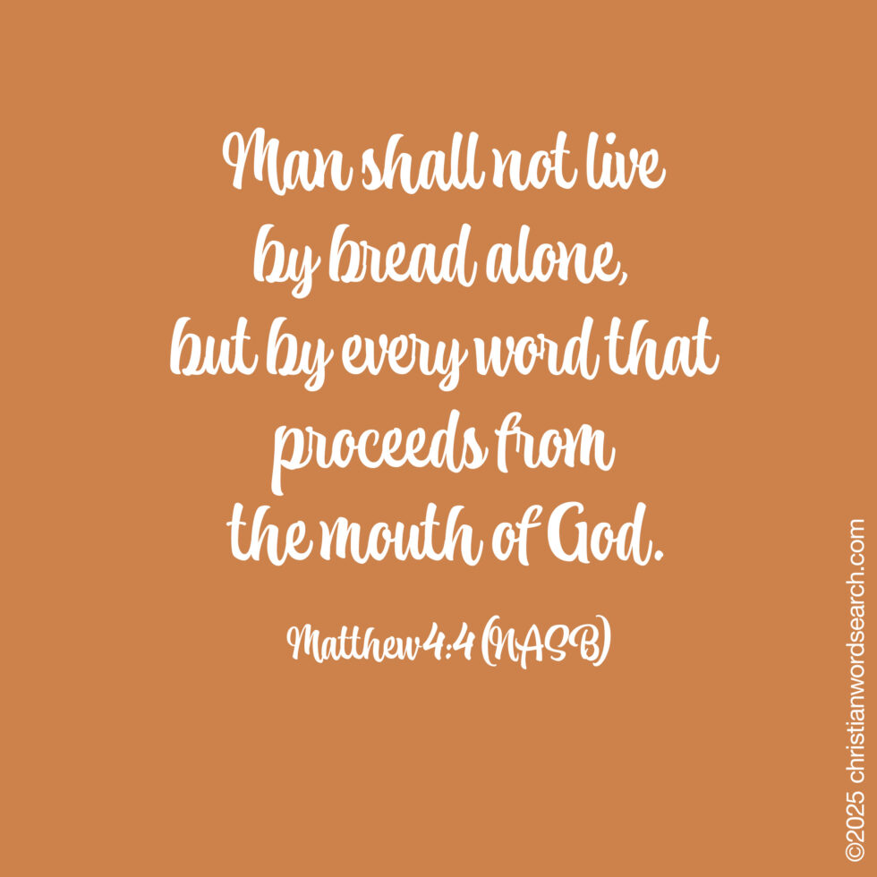 Taste the Word, Feed Your Soul – Matthew 4:4 Devotional on Spiritual ...