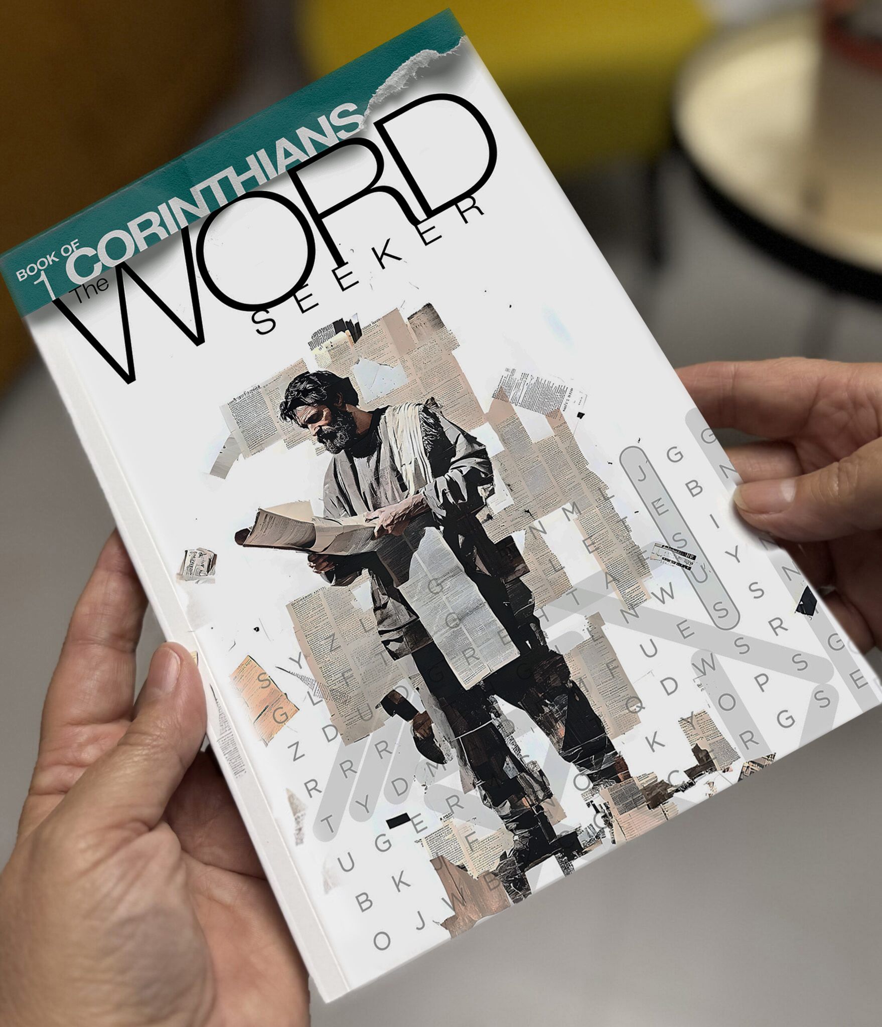 1 Corinthians Bible Word Search Puzzle Book – Christian Bible word search featuring inspiring Bible verses from 1 Corinthians for faith-based reflection and relaxation.