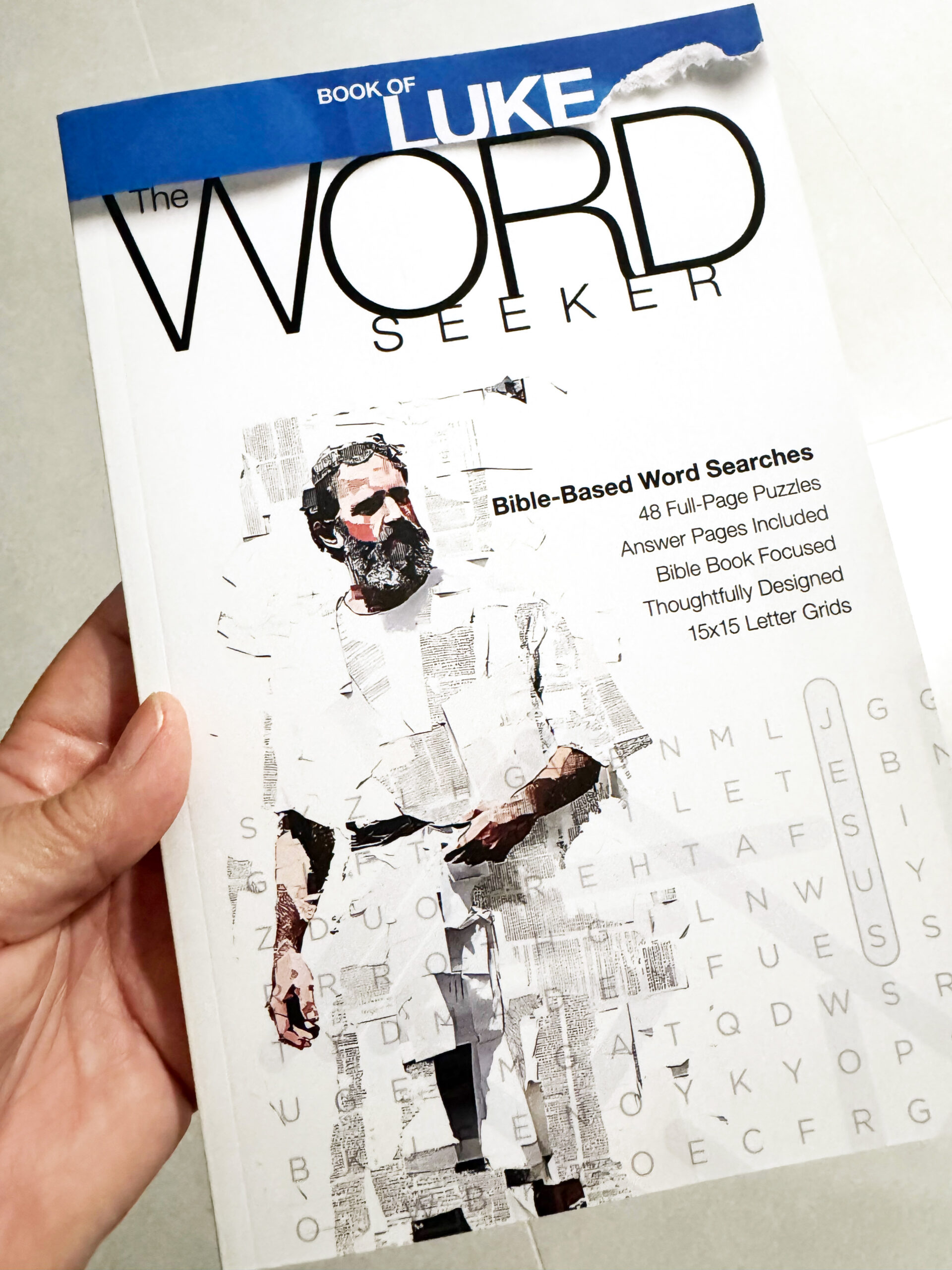 The Gospel of Luke Bible Word Search Puzzle Book 