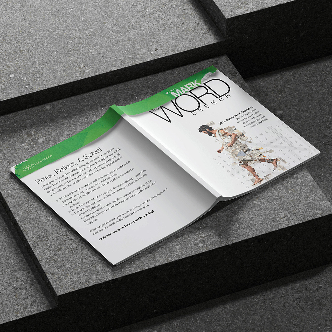 Gospel of Mark Bible Word Search Puzzle Book