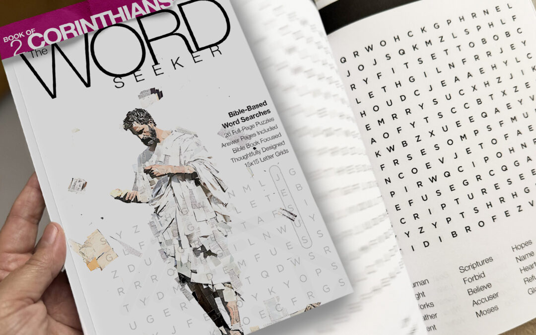 2 Corinthians Word Search Puzzle Book - Best Christmas Gift for Christians
